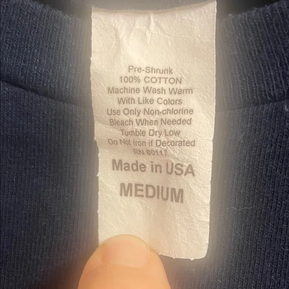 U.S. Air Force Men's Navy Blue T-Shirt - Picture 3 of 6